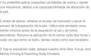 Pasos para la correcta aplicacion